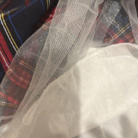 Trish Scully child size 4 Holiday tartan plaid dress - Picture 6 of 6